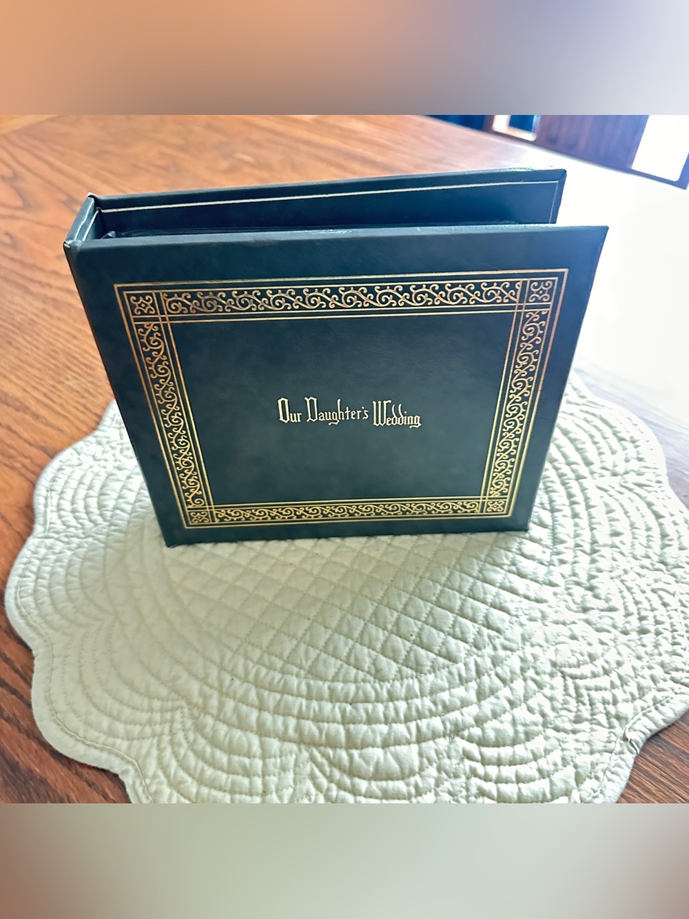 Vintage Our Daughters Wedding photo album